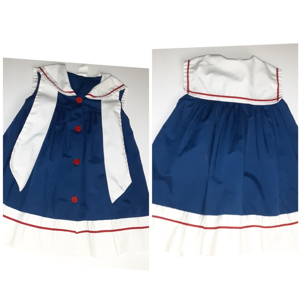 Bryan vintage sailor girl dress size